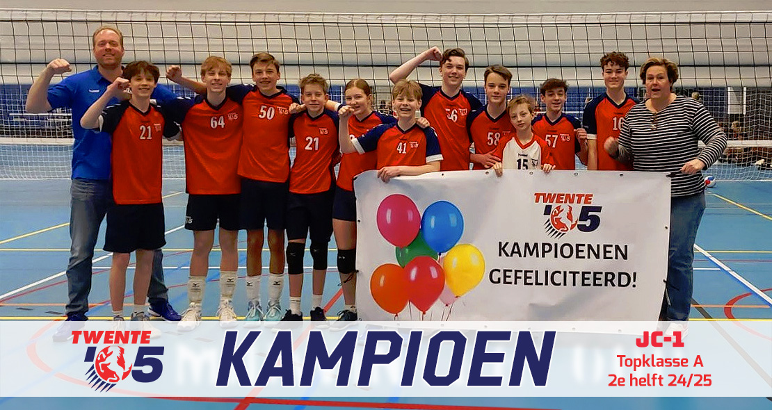 JC1 Kampioen!